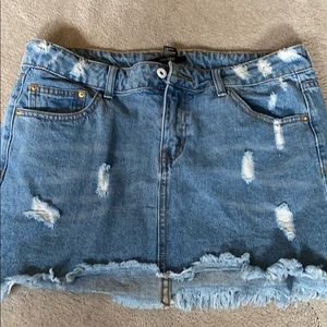 Denim skirt